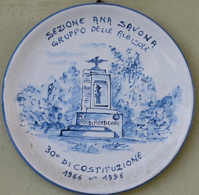 Ceramiche d-Arte di Albisola - Maiolica, bianco blu.